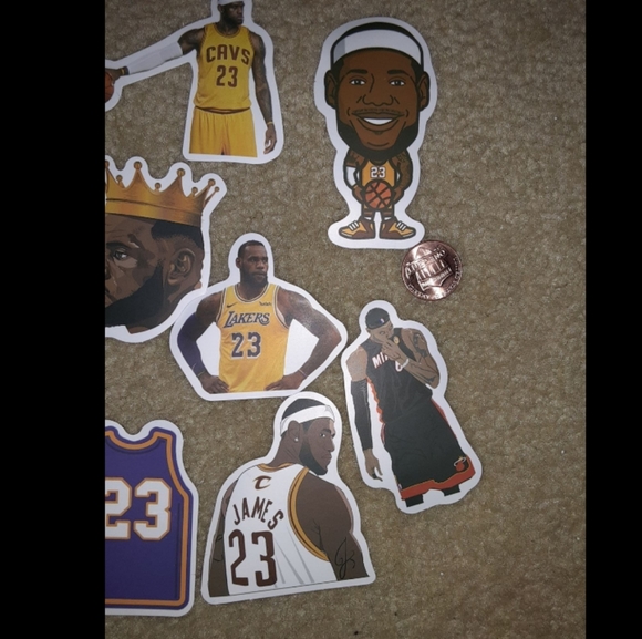10 Lebron Stickers - Picture 4 of 4